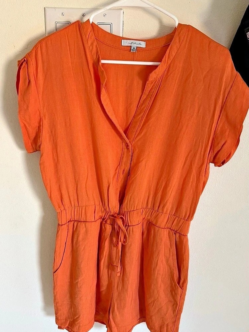 Orange Mini Dress Like New